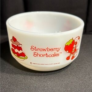 American Greetings Strawberry Shortcake Fire-king. Beautiful